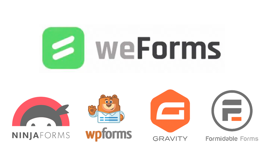 invoice with ninja forms, gravity forms, formidable forms, and WeForms using WordPress