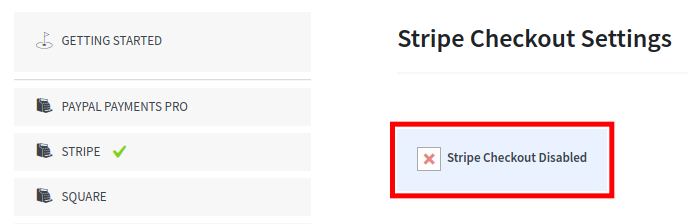 stripe checkout disabled button