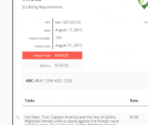 EU Invoicing Requirements & Customizations - Sprout Invoices